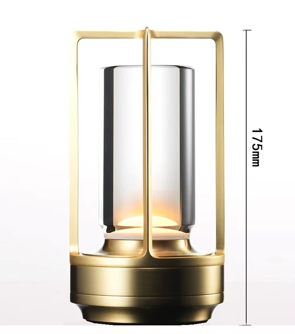 Crystal Touch: Rechargeable LED Mood Lamp